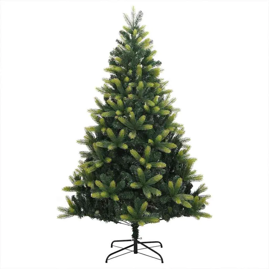 Arbre de Noël artificiel à charnières 150 LED Vert 120 cm - 5