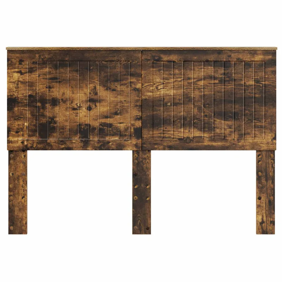 Tête de lit Chêne fumé 140 cm Bois d'ingénierie - 4