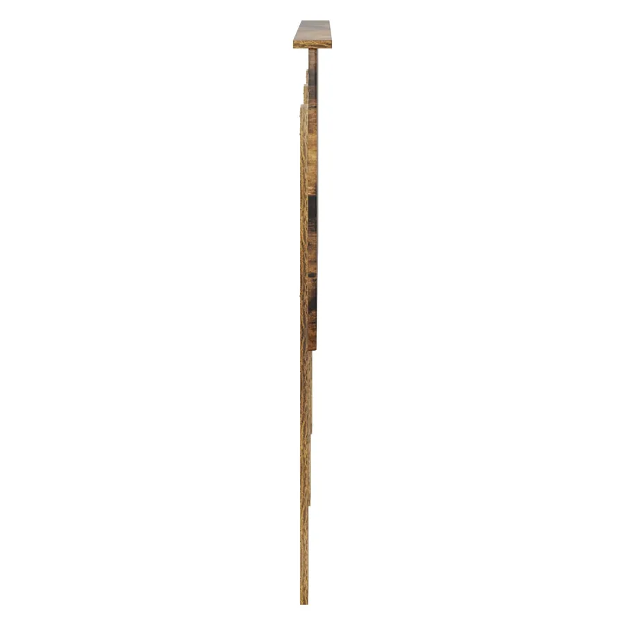 Tête de lit Chêne fumé 140 cm Bois d'ingénierie - 5