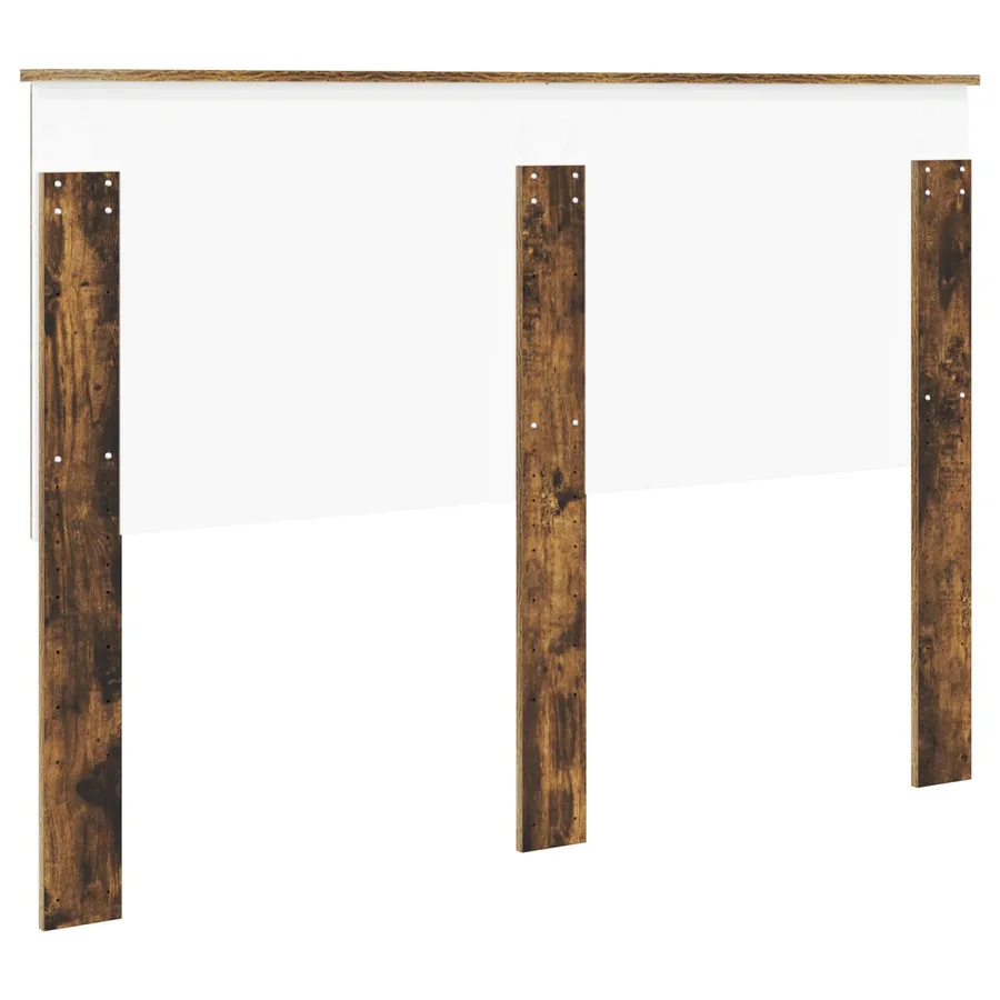Tête de lit Chêne fumé 140 cm Bois d'ingénierie - 6