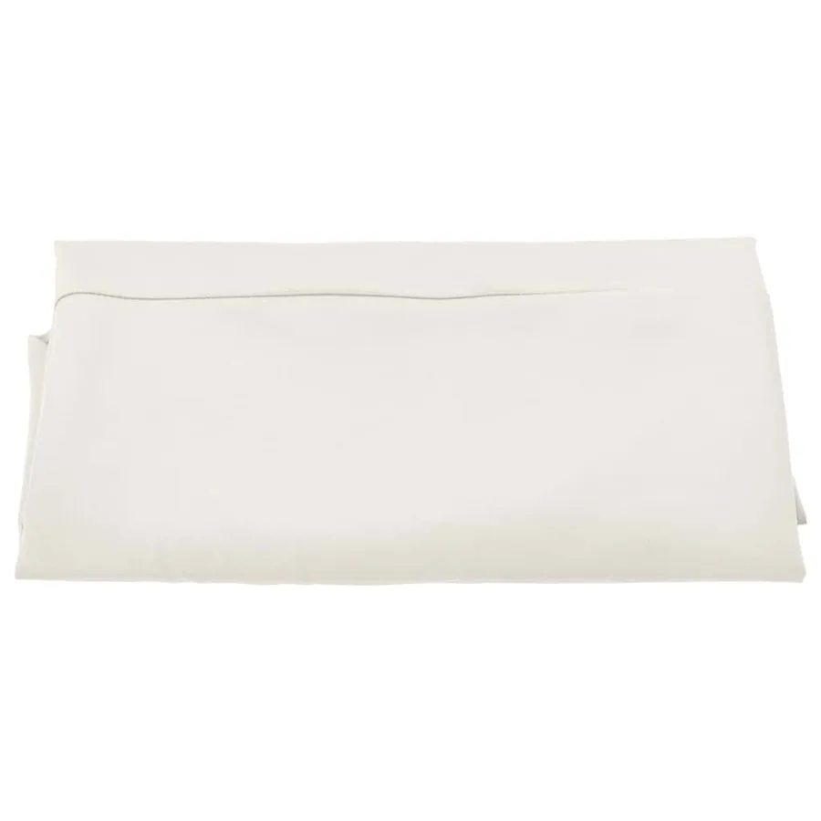 Tissu de remplacement pour parasol d'extérieur Blanc 300 cm - 5