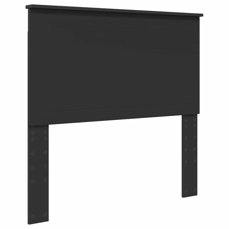 Lit de Rangement Noir 100 x 200 cm Bois d'ingénierie - 7