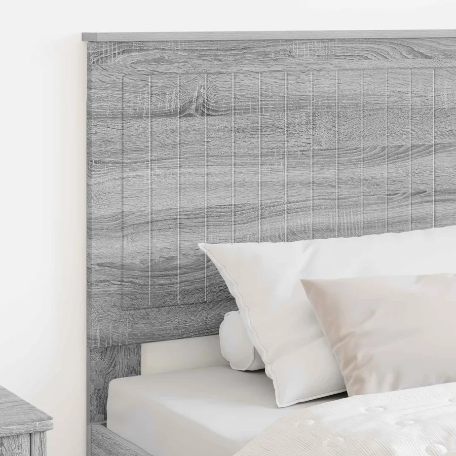 Tête de lit Gris Sonoma 100 cm Bois d'ingénierie - 3