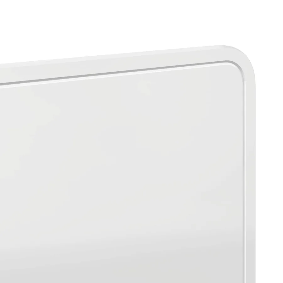 Tête de lit Blanc Brillant Bois d'ingénierie - 7