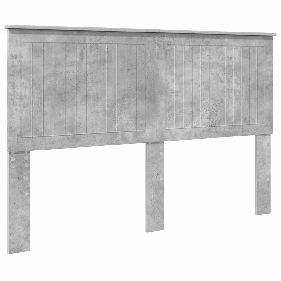 Tête de lit Gris béton 150 cm Bois d'ingénierie - 2