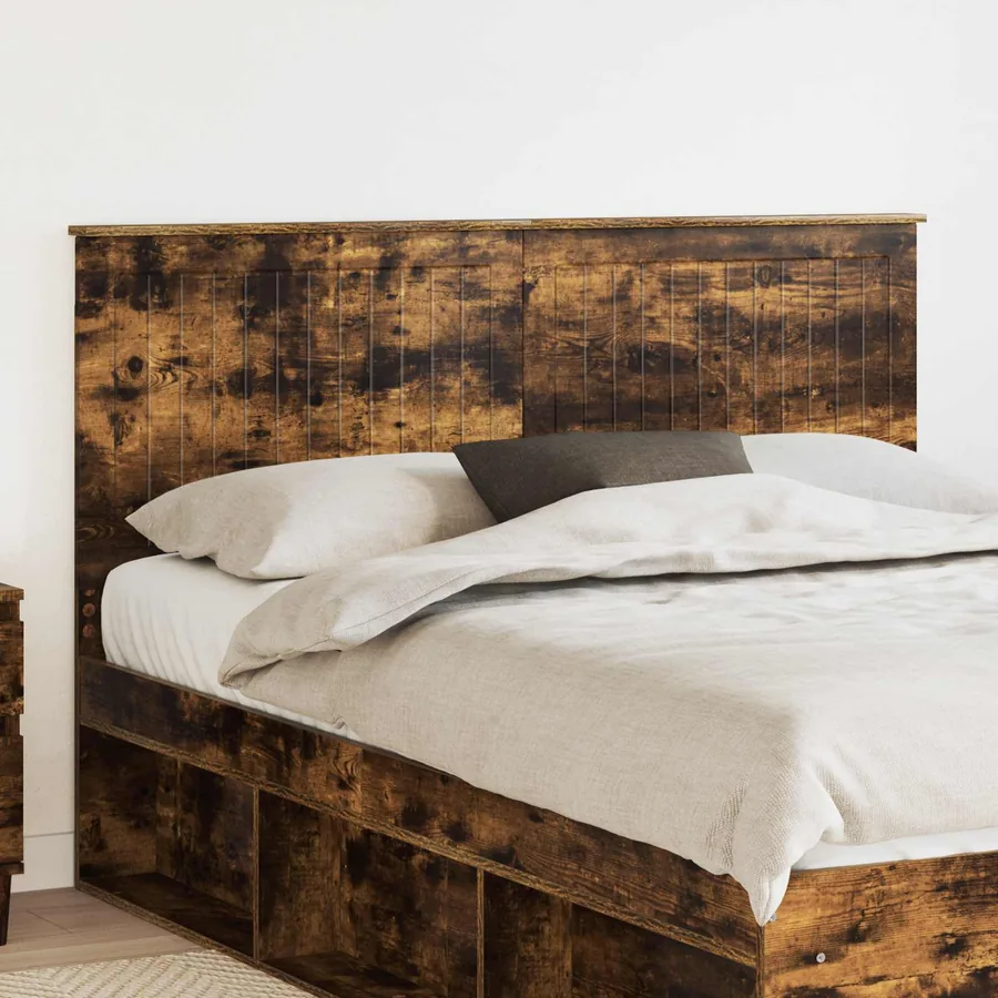 Tête de lit Chêne fumé 150 cm Bois d'ingénierie