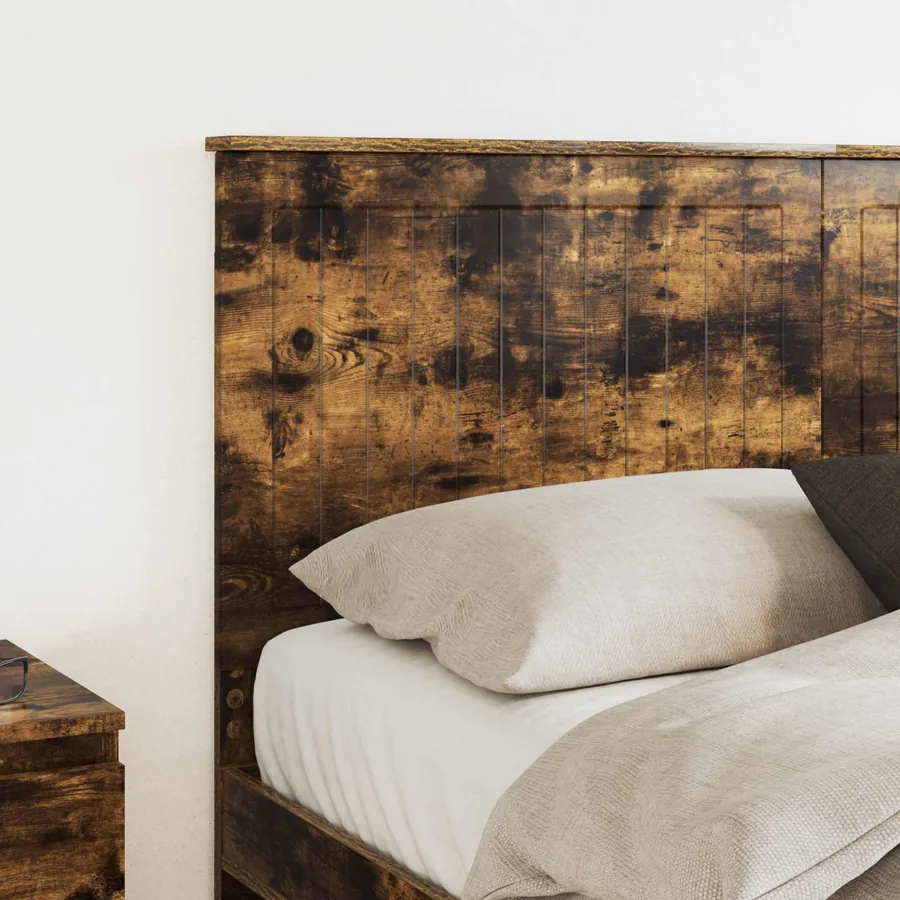 Tête de lit Chêne fumé 150 cm Bois d'ingénierie - 3