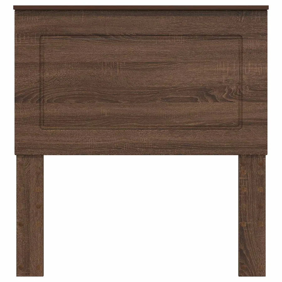 Tête de lit Chêne brun 100 cm Bois d’ingénierie - 4