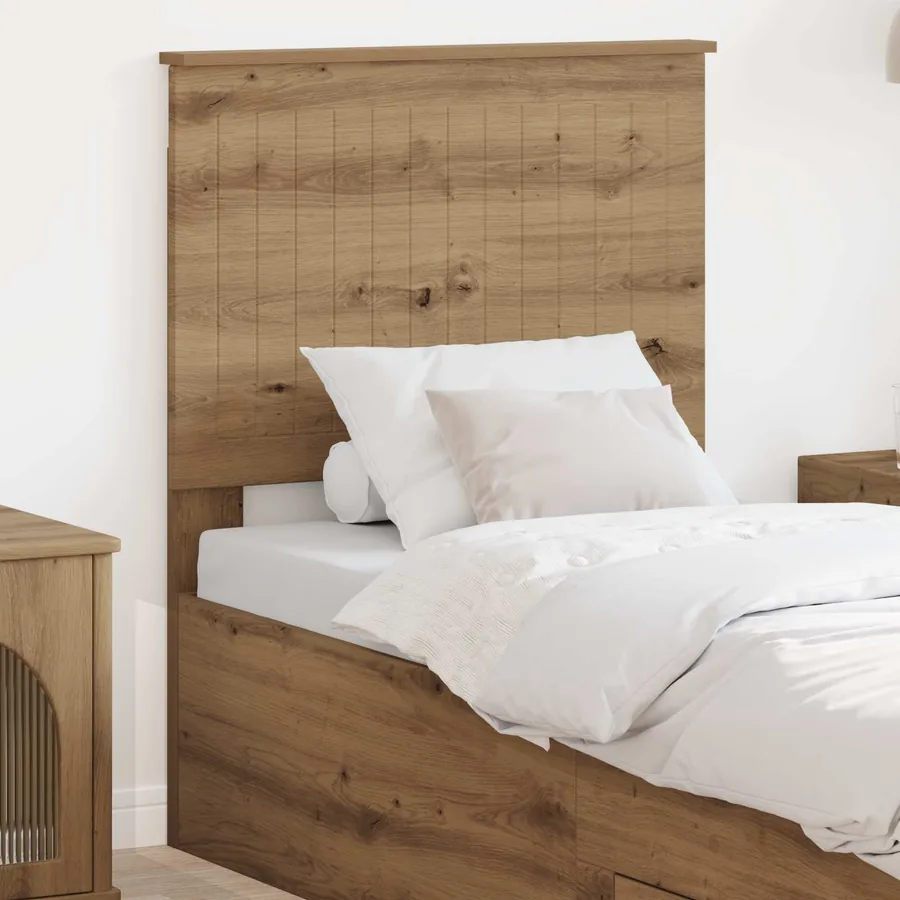 Tête de lit Chêne artisanal Bois d'ingénierie
