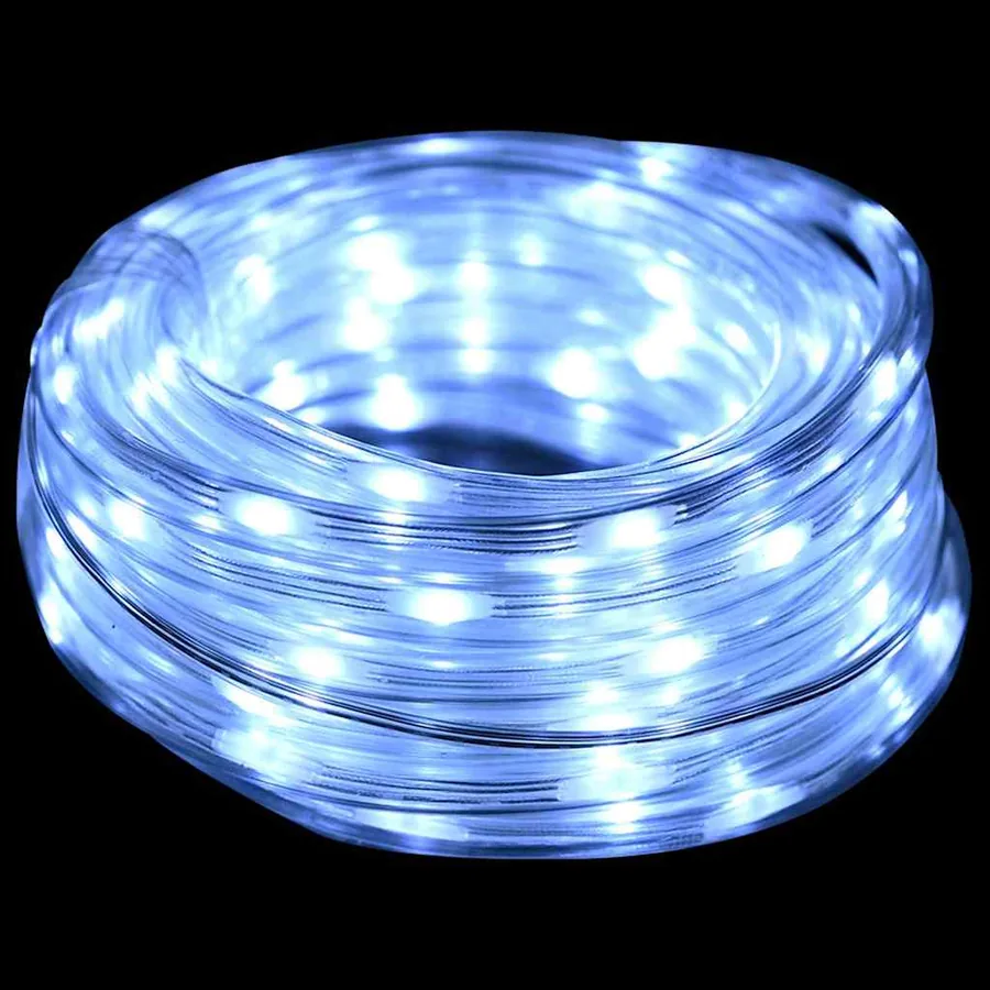 Lumière en corde avec 1200 LED Blanc froid 50 m PVC - 6