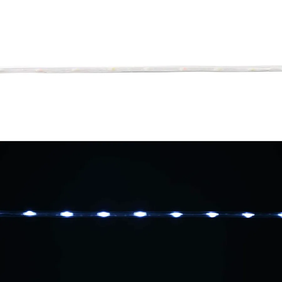 Lumière en corde avec 1200 LED Blanc froid 50 m PVC - 7
