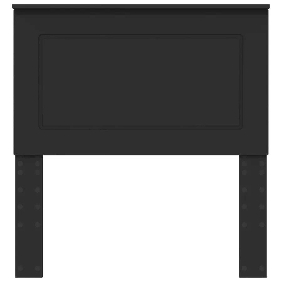 Tête de lit Chêne Noir 100 cm Bois d’ingénierie - 4