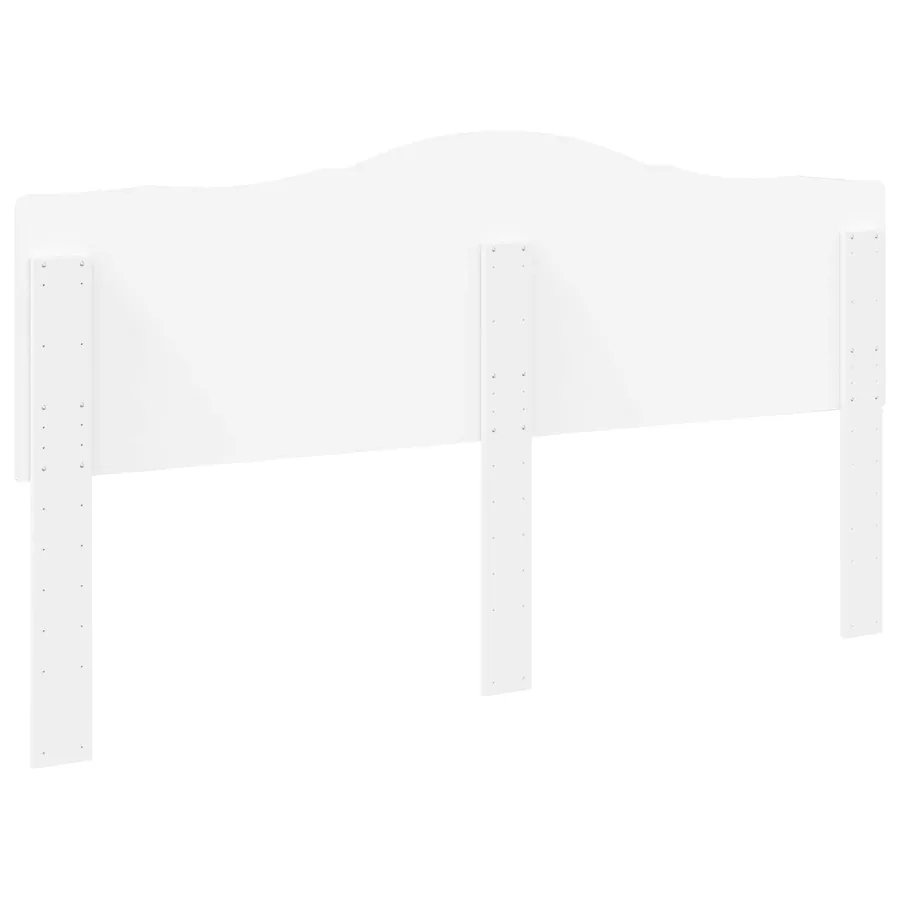 Tête de lit Blanc Bois d'ingénierie - 6