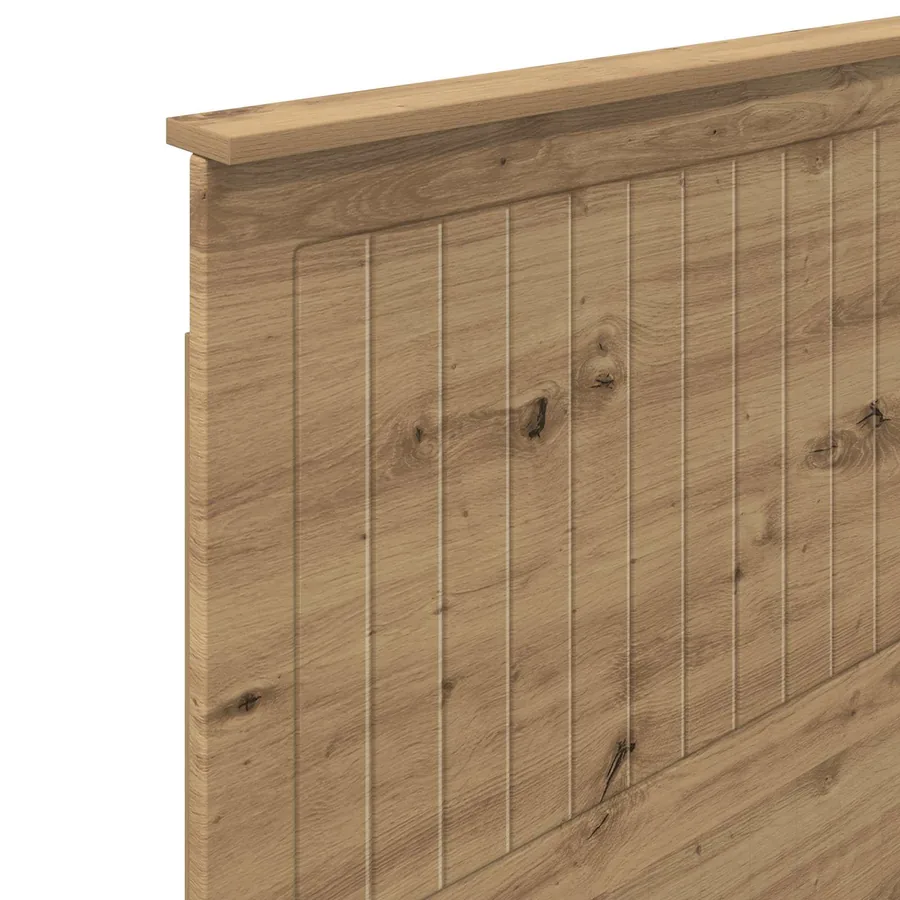 Tête de lit Chêne artisanal Bois d'ingénierie - 7