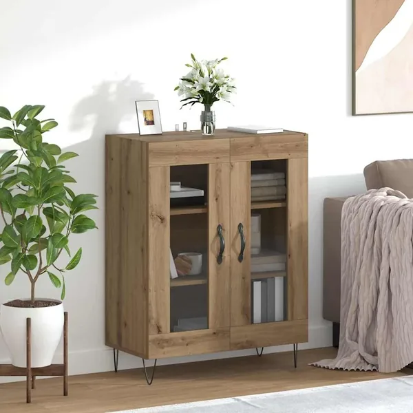 Buffet Chêne artisanal 69,5 x 34 x 90 cm Bois d'ingénierie