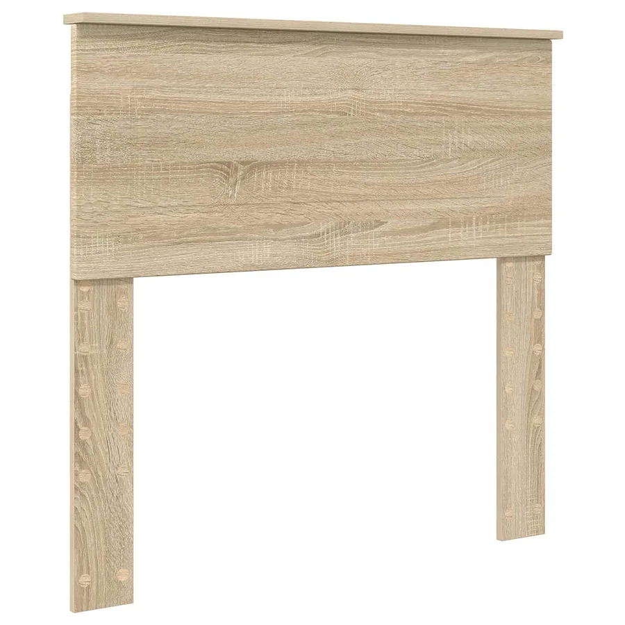 Cadre de lit Chêne Sonoma 90 x 200 cm Bois d'ingénierie - 6