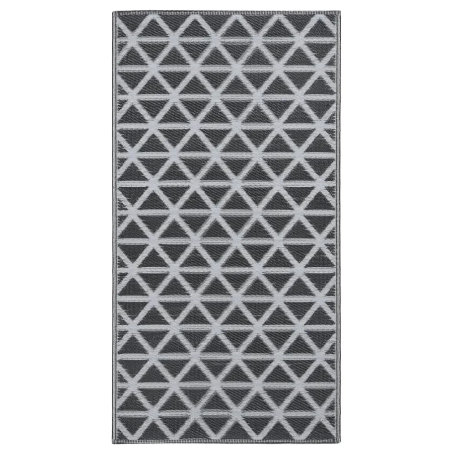 Tapis d'extérieur ARAKIL Noir 190x290 cm PP - 2