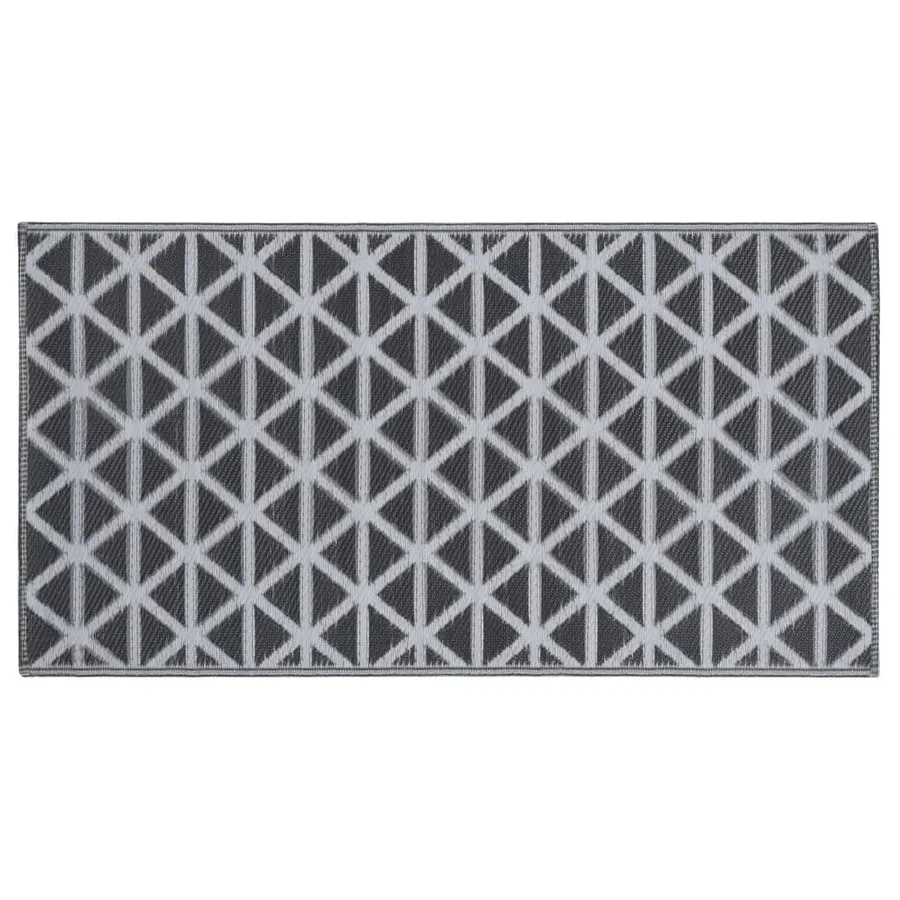 Tapis d'extérieur ARAKIL Noir 190x290 cm PP - 3