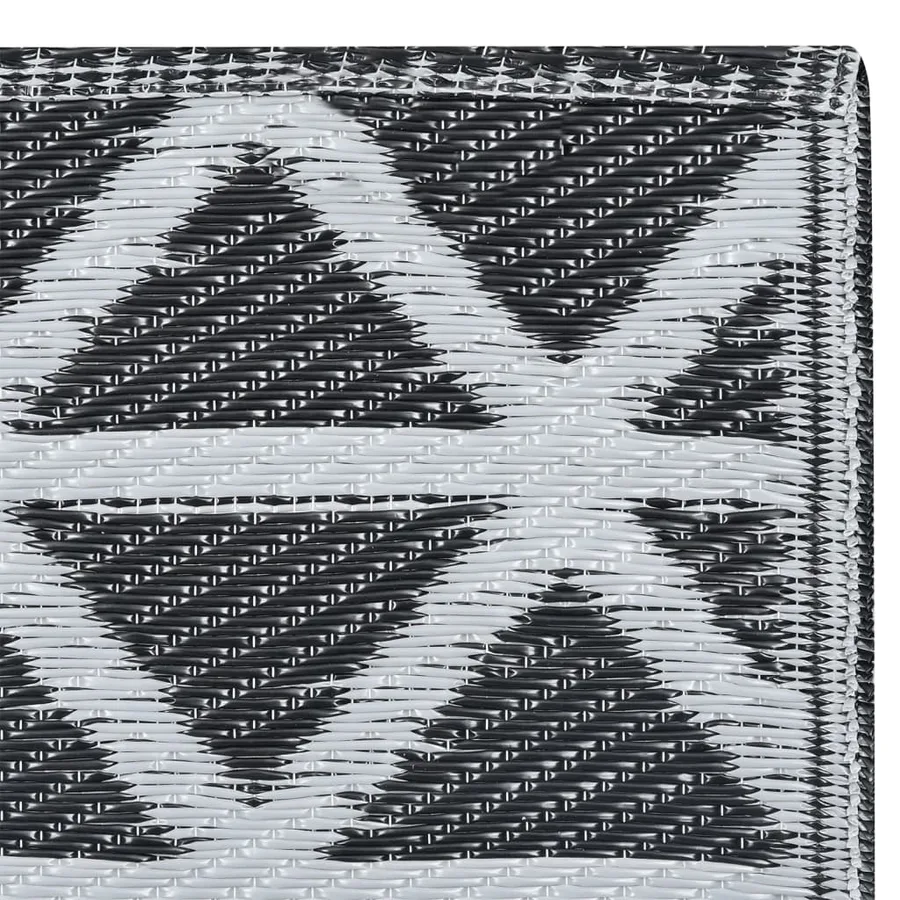 Tapis d'extérieur ARAKIL Noir 190x290 cm PP - 4