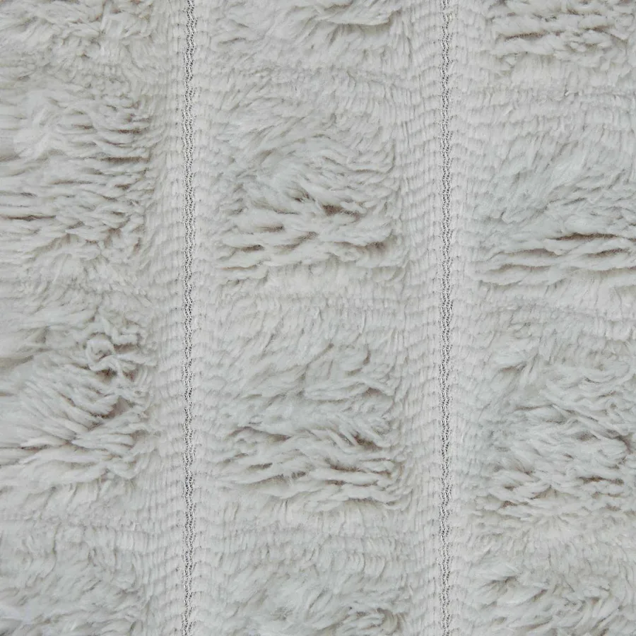 Jeté Gris 200 x 150 cm Toison - 8