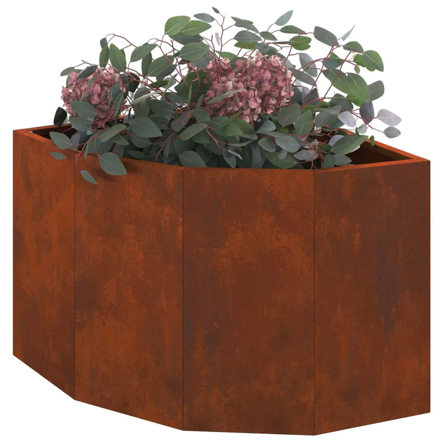 Jardinière d'Angle Rouillé 45 x 45 x 35 cm - 3
