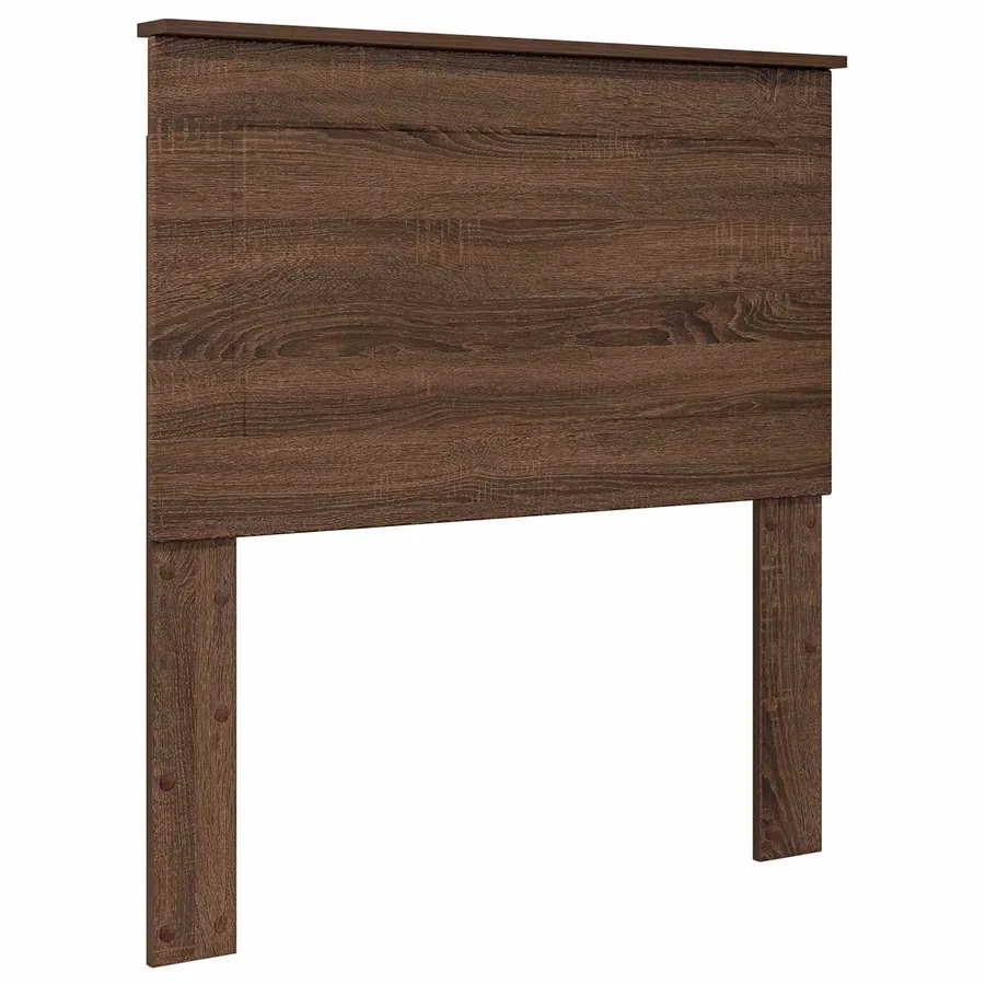 Lit de Rangement Chêne brun 75 x 190 cm Bois d'ingénierie - 7