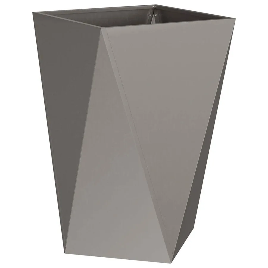 Jardinière Rouillé 50 x 50 x 75 cm Acier patiné - 5