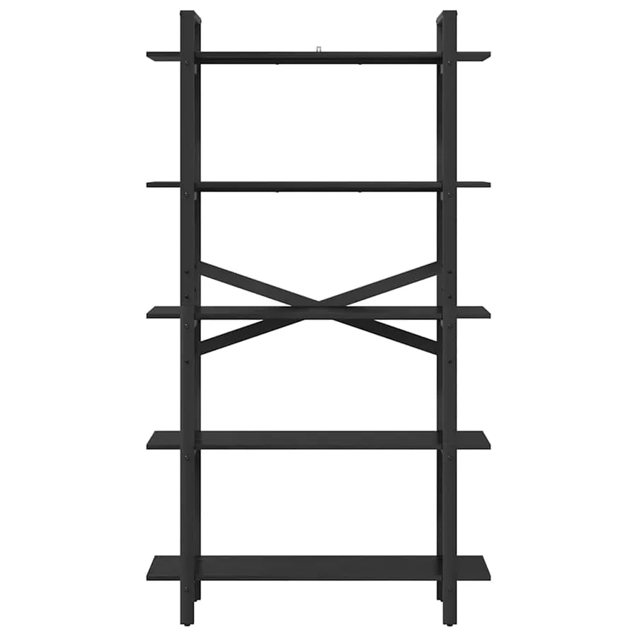 Étagère Chêne noir 100 x 33,5 x 178 cm Bois d'ingénierie - 5