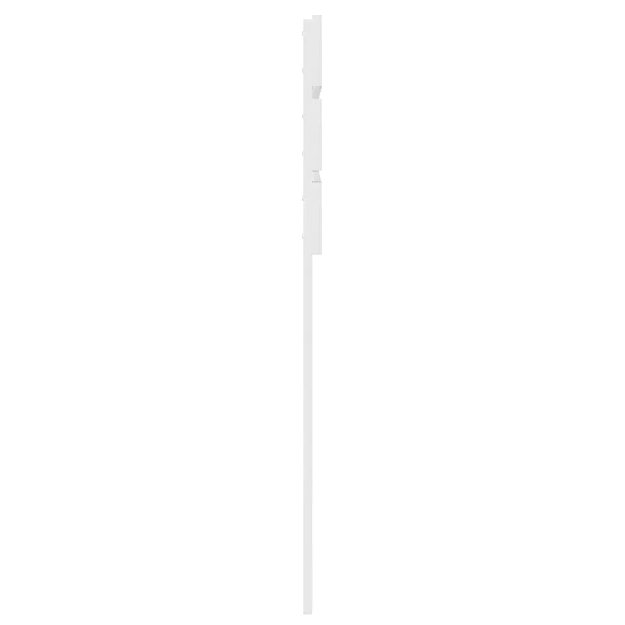 Tête de lit Blanc Bois d'ingénierie - 5