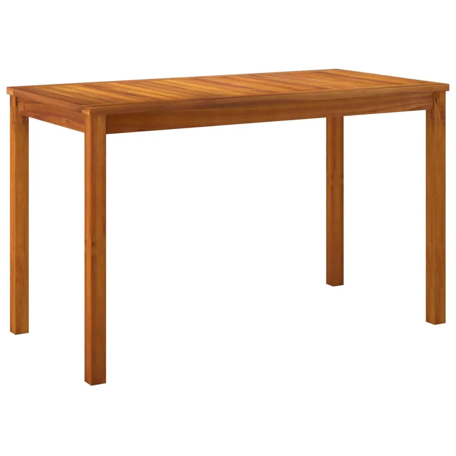 Ensemble à manger de jardin coussins 9 pcs Bois acacia - 6