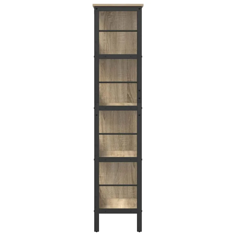Étagère Chêne Sonoma 82 x 32 x 144,5 cm Bois d'ingénierie - 6