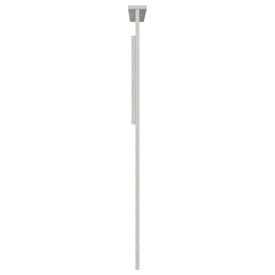 Tête de lit Gris béton 100 cm Bois d'ingénierie - 5