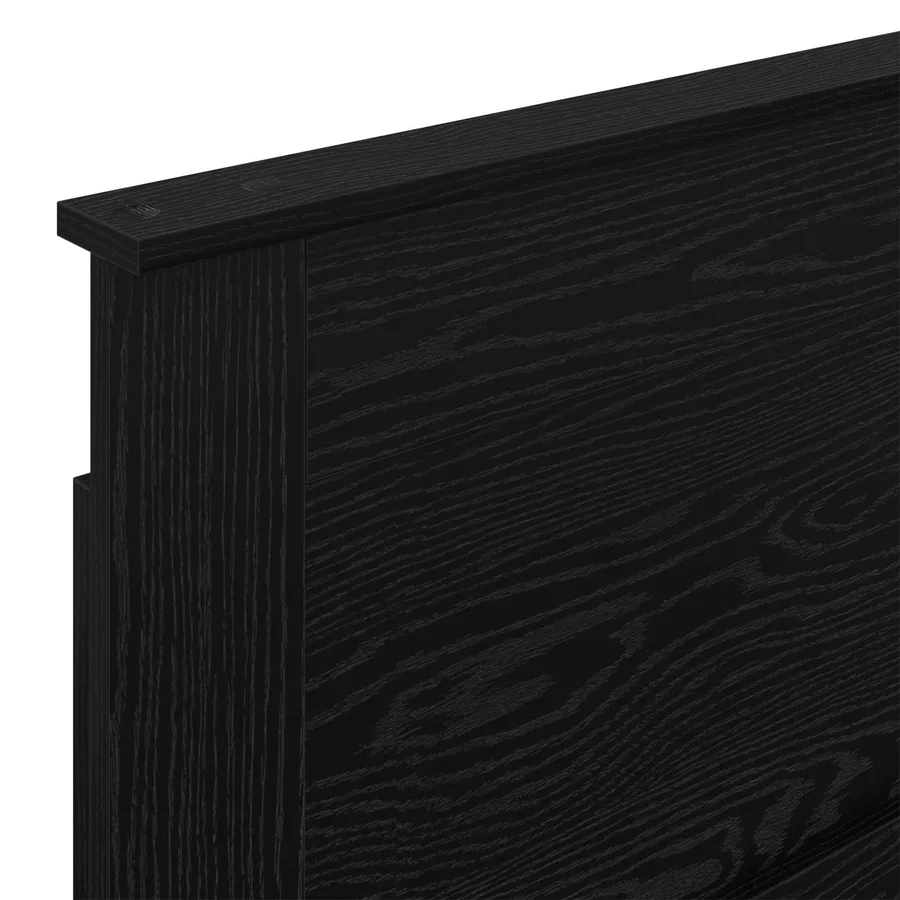 Tête de lit Chêne noir 100 cm Bois d'ingénierie - 7