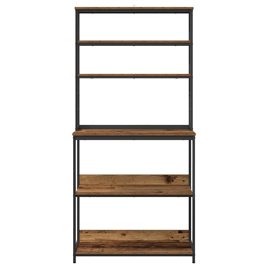 Étagère de cuisine Bois Ancien 80 x 40 x 168 cm - 6