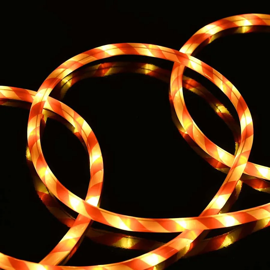 Lumière en corde avec 2400 LED Blanc chaud 100 m PVC - 8