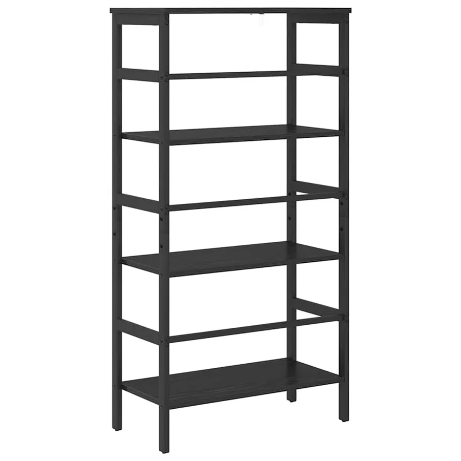Étagère Chêne noir 60 x 29,5 x 115 cm Bois d'ingénierie - 7