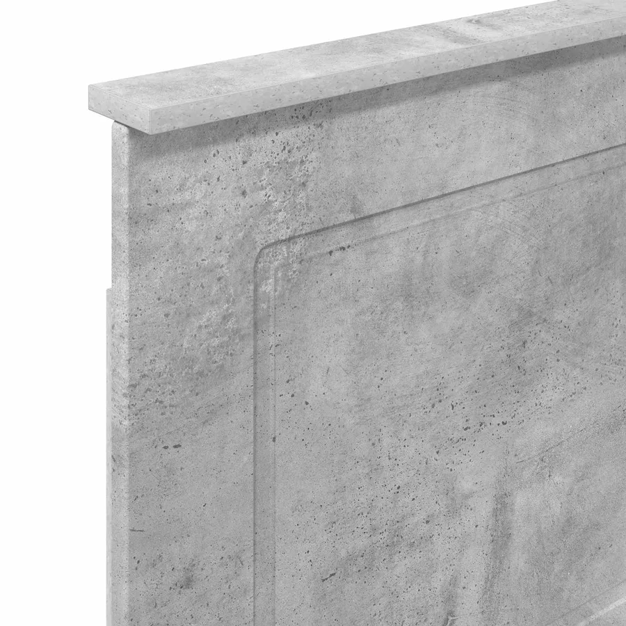 Tête de lit Gris Béton 100 cm Bois d’ingénierie - 7