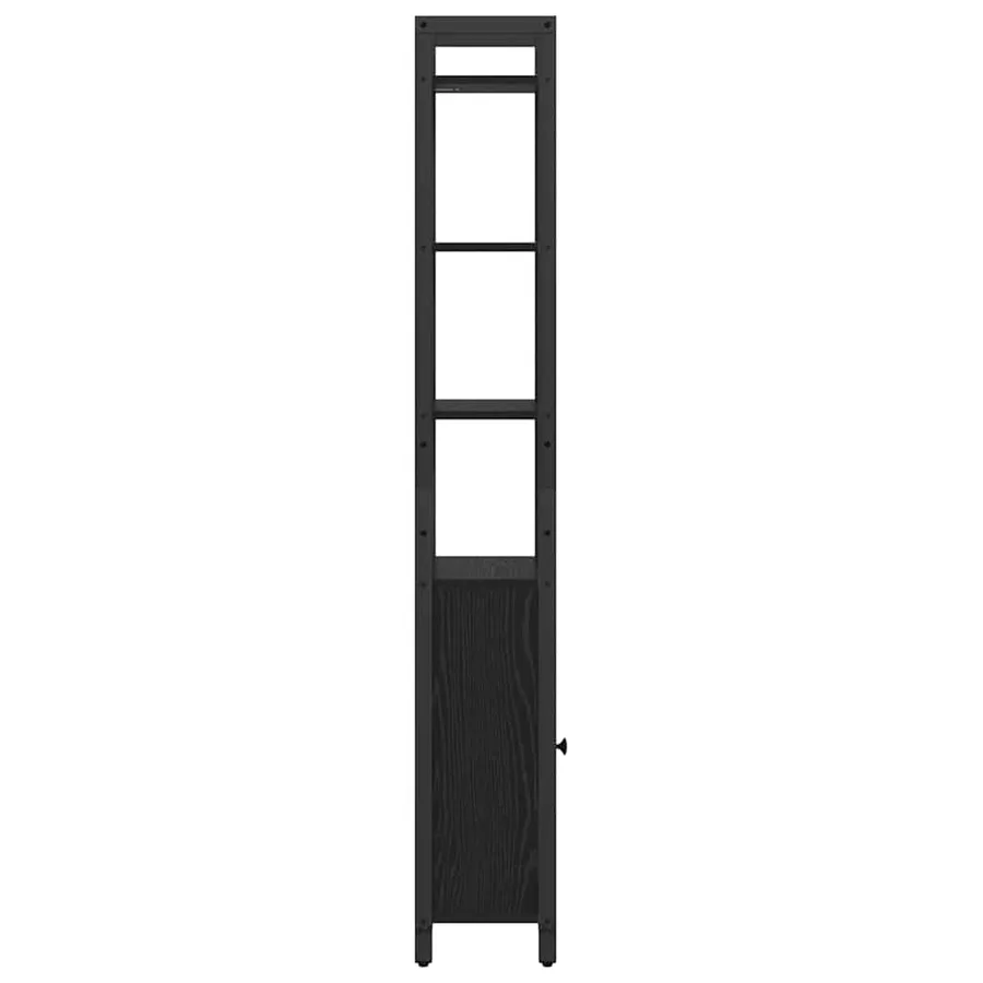 Bibliothèque Chêne noir 40 x 24 x 161 cm Bois d'ingénierie - 7