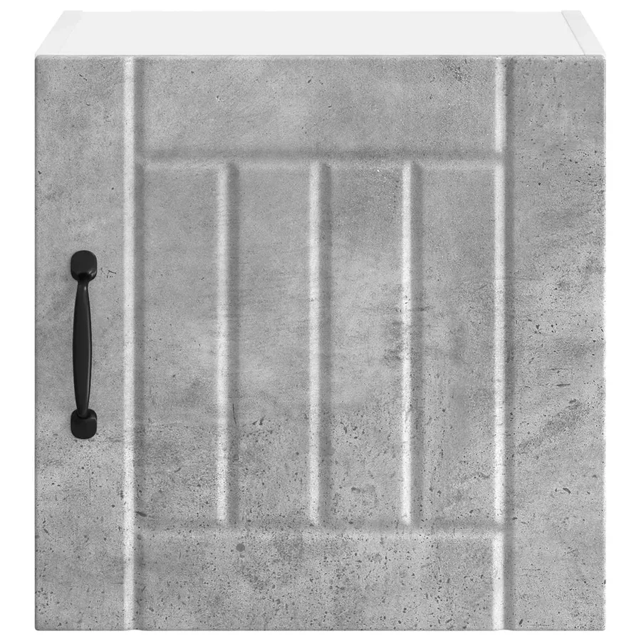 Meuble mural LUCCA Gris béton 40 x 31 x 40 cm Bois d'ingénierie - 6
