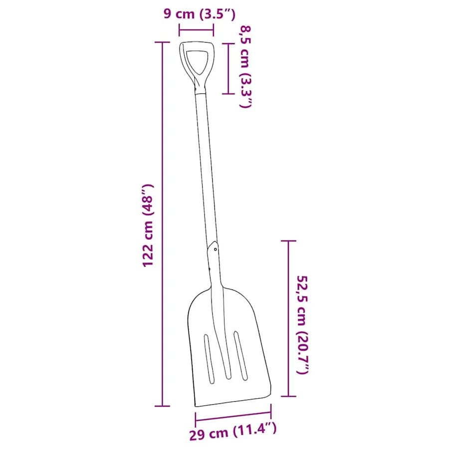 Pelle Argent 29 x 122 cm Aluminium - 8