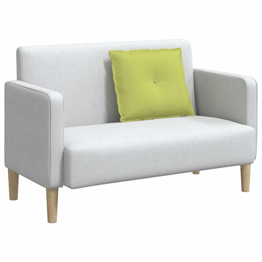 Coussin de Dos Vert clair 60 x 19 x 50 cm tissu - 3