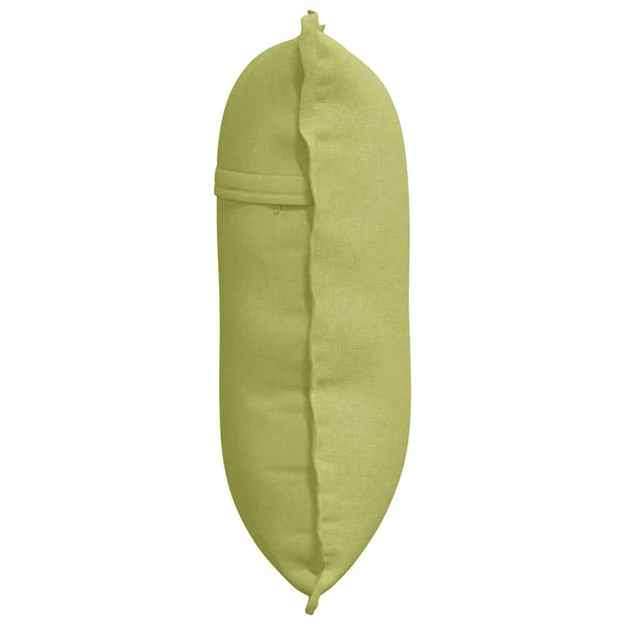Coussin de Dos Vert clair 60 x 19 x 50 cm tissu - 6