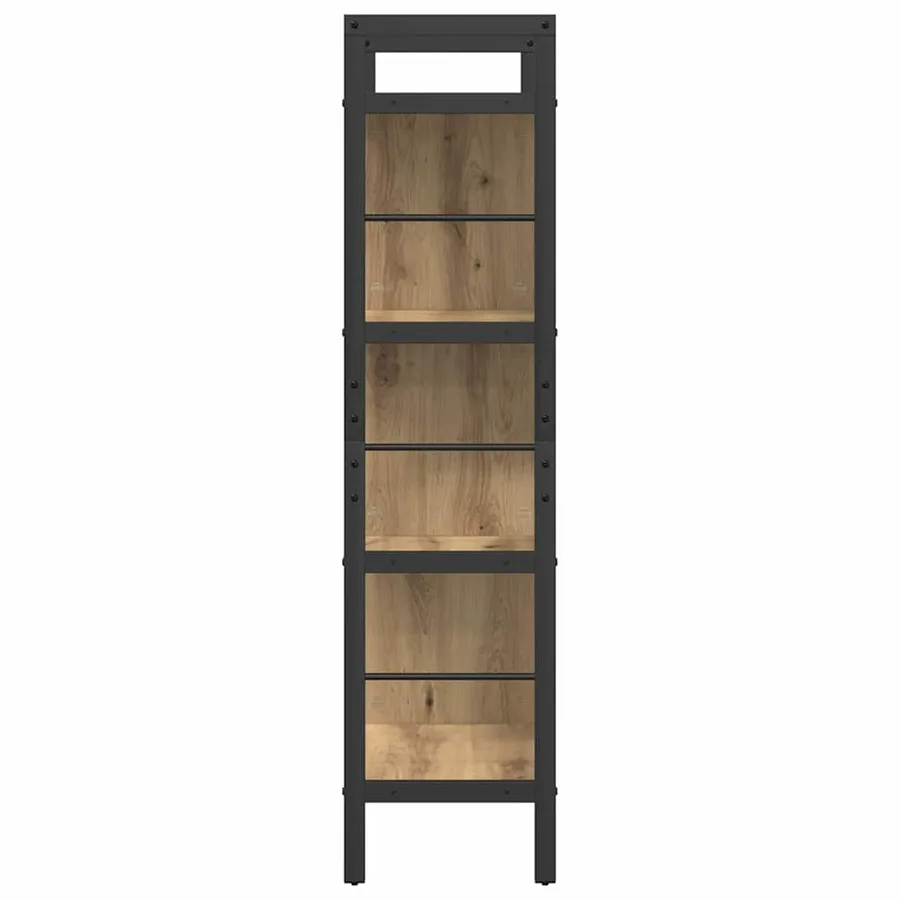 Étagère 7 niveaux 75 x 30 x 123,5 cm Bois d'ingénierie - 6
