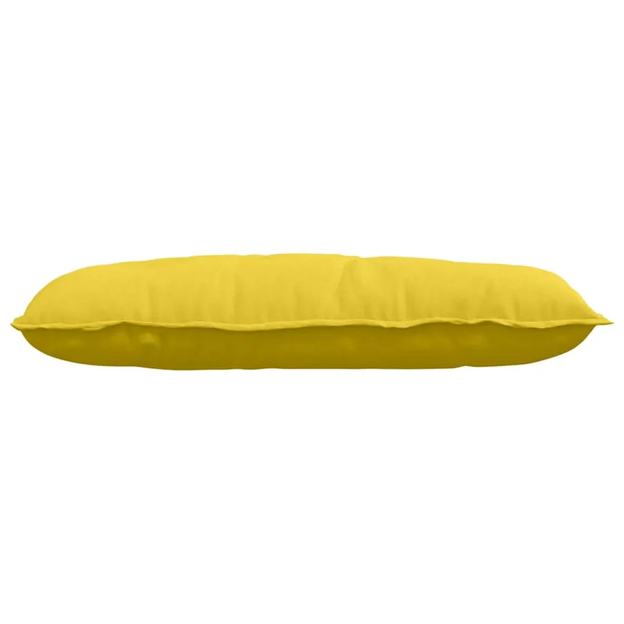 Coussin de Dos Jaune clair 100 x 19 x 50 cm tissu - 5