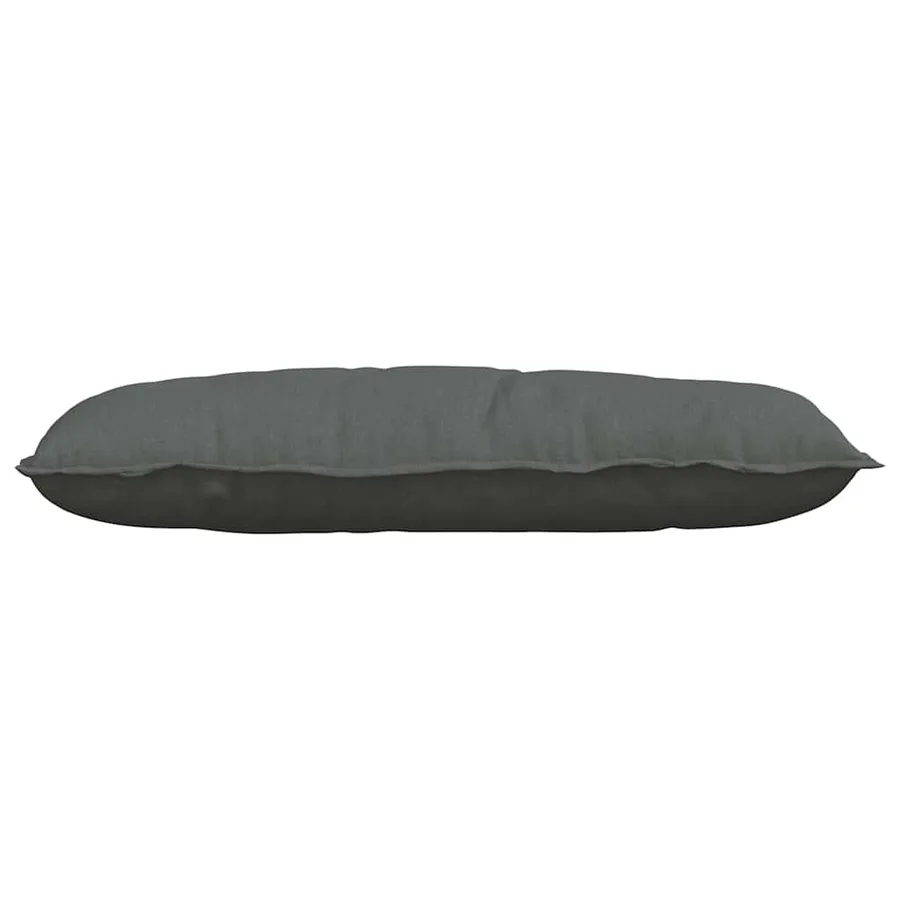 Coussin de Dos Gris foncé 100 x 19 x 50 cm tissu - 5