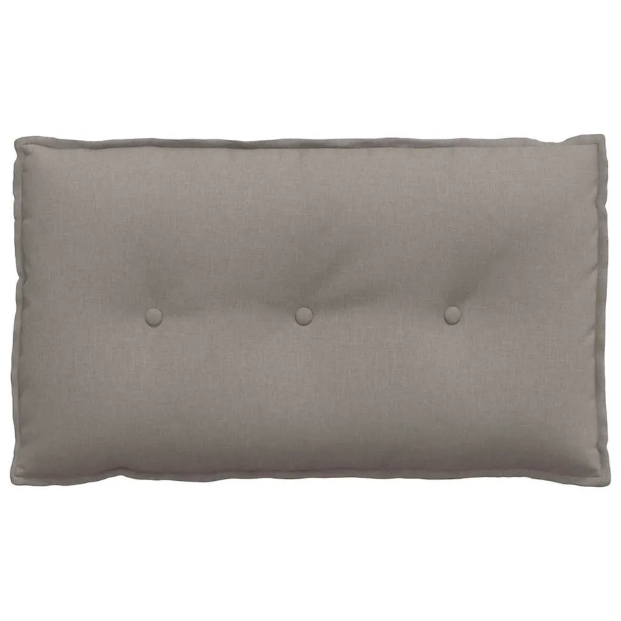 Coussin de Dos Taupe 80 x 19 x 50 cm tissu - 5