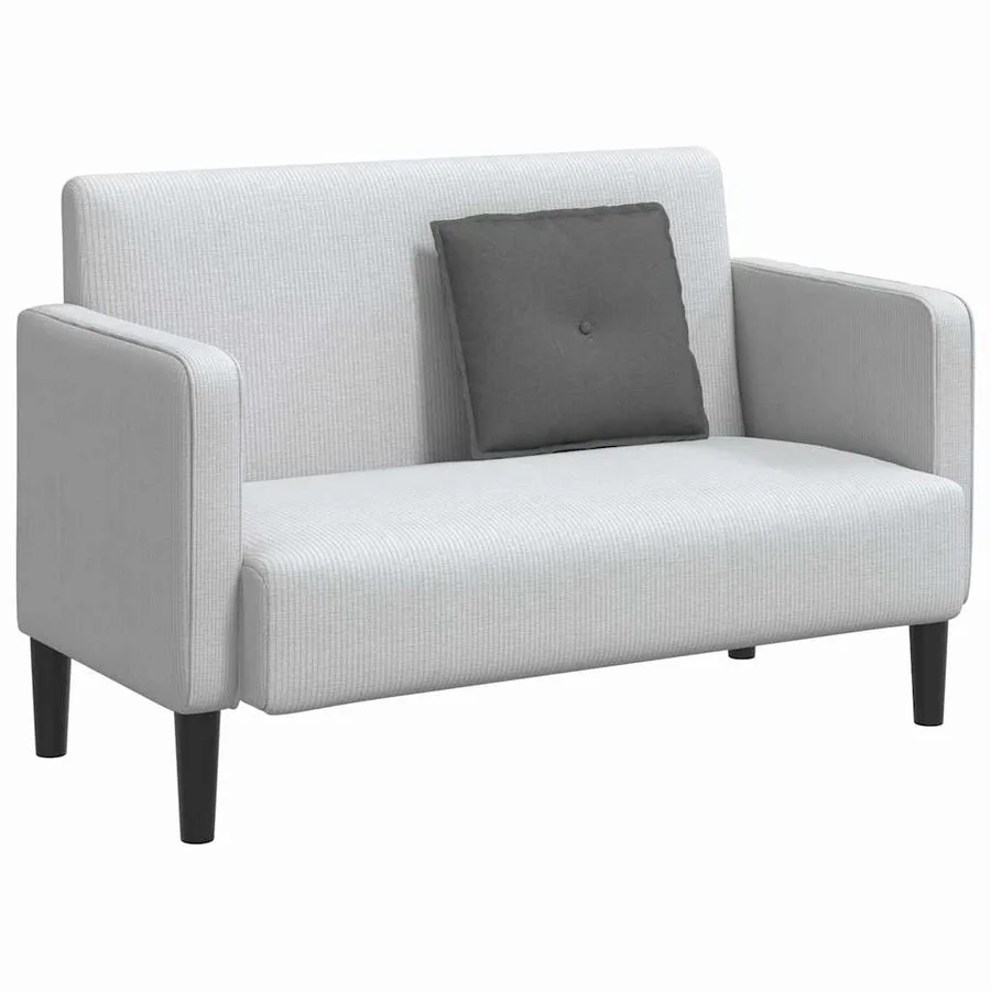 Coussin de Dos Gris foncé 50 x 19 x 45 cm tissu - 3