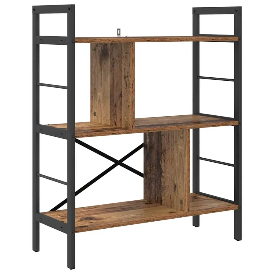 Étagère Bois Ancien 75 x 30 x 91 cm Bois d'ingénierie - 2
