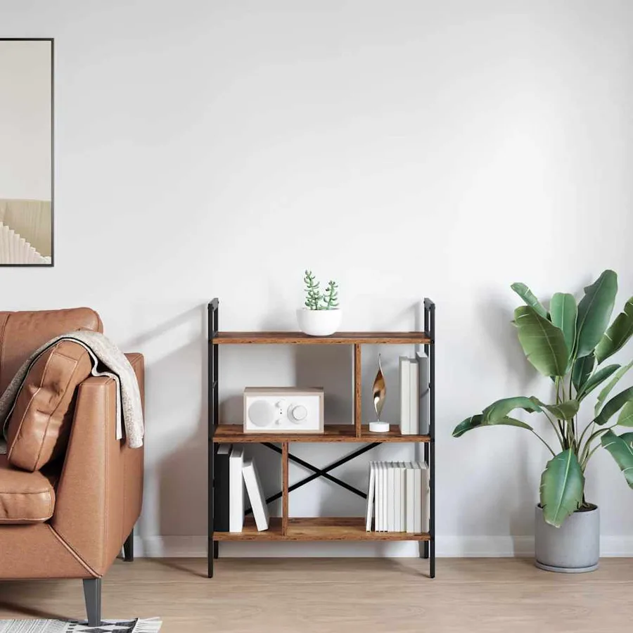 Étagère Bois Ancien 75 x 30 x 91 cm Bois d'ingénierie - 4