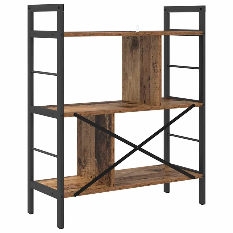 Étagère Bois Ancien 75 x 30 x 91 cm Bois d'ingénierie - 7